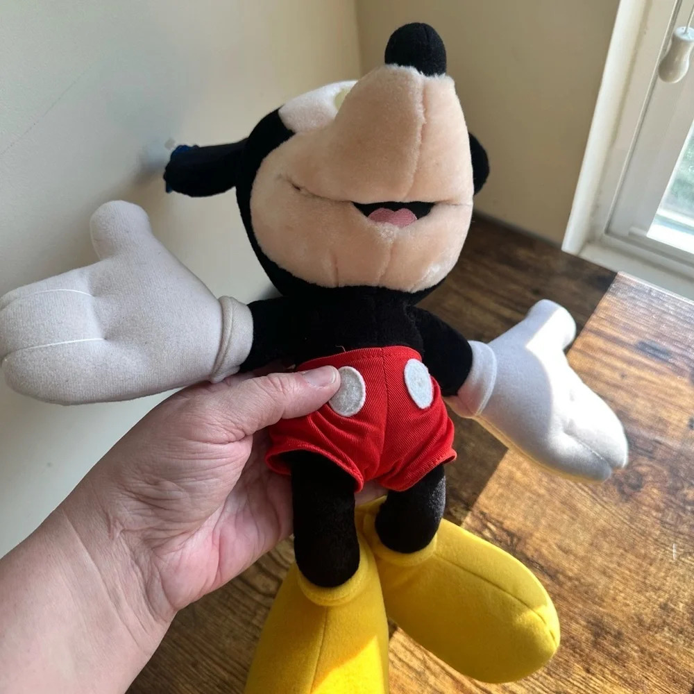 Disney Mickey Mouse Plush - Vintage Applause Stuffed Toy - Picture 8 of 17